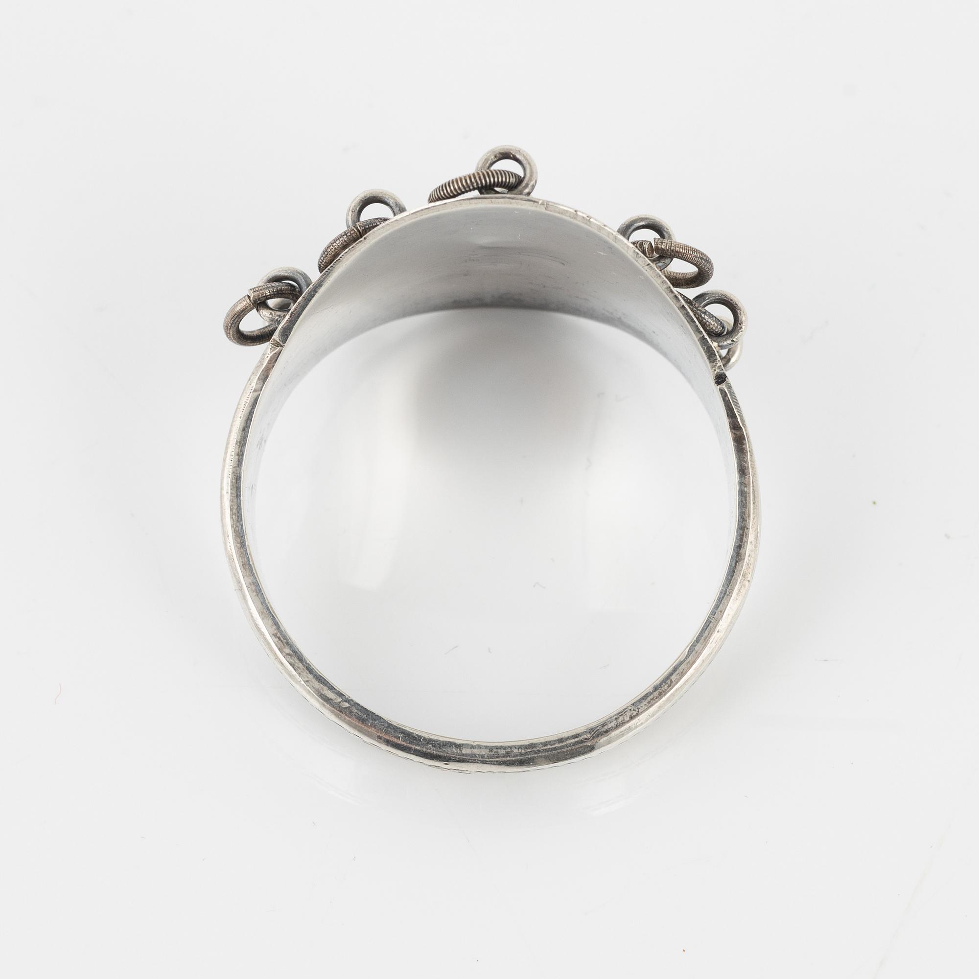 Four pieces of Sami silver, 19th-20th Century.