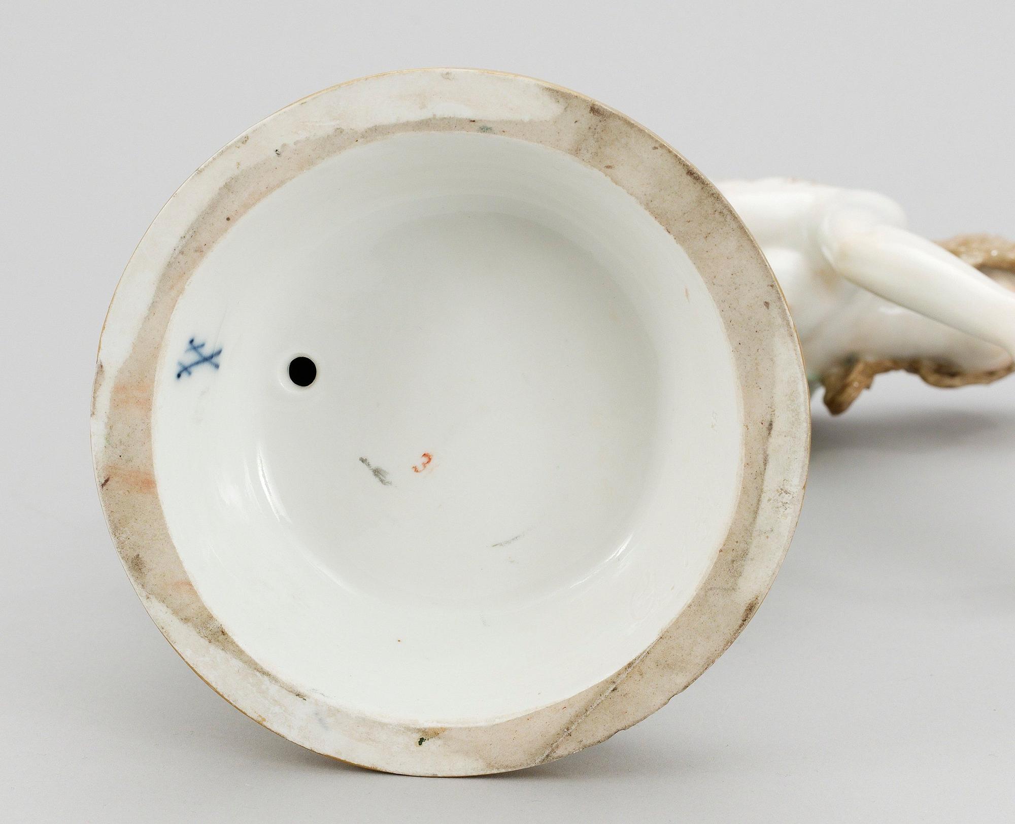 FIGURIN, porslin, Walter Schott, Meissen, Tyskland, jugend, ca 1900.