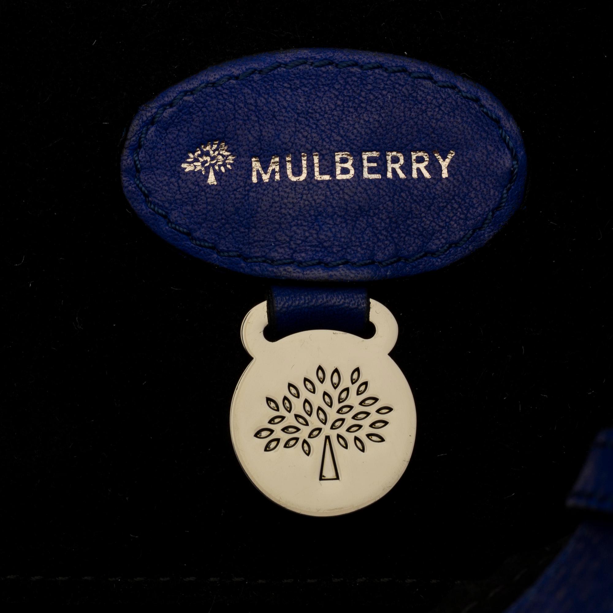 VÄSKA, "Bayswater" Mulberry.