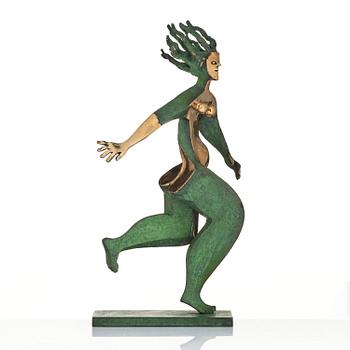 Timo Solin, Springande kvinna.