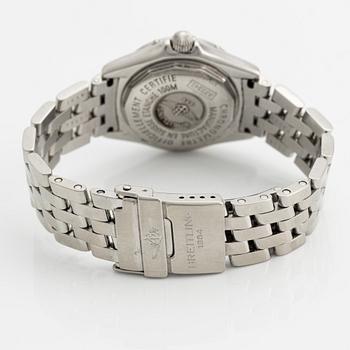 Breitling, Callistino, "mother-of-pearl dial", wristwatch, 29 mm.