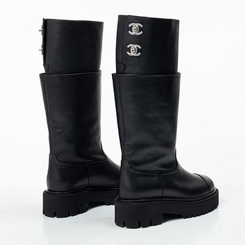 Chanel, Boots, storlek 36 1/2 C.