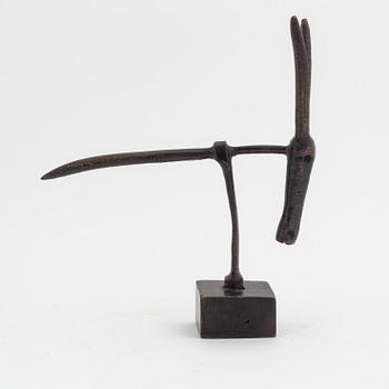 KG Bejemark, sculpture, bronze, signed 12/25.