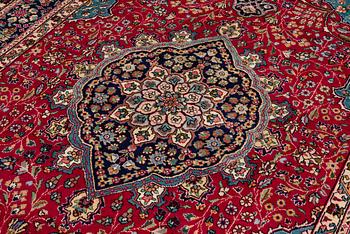 Carpet, Tabriz, approx. 310 x 198 cm.