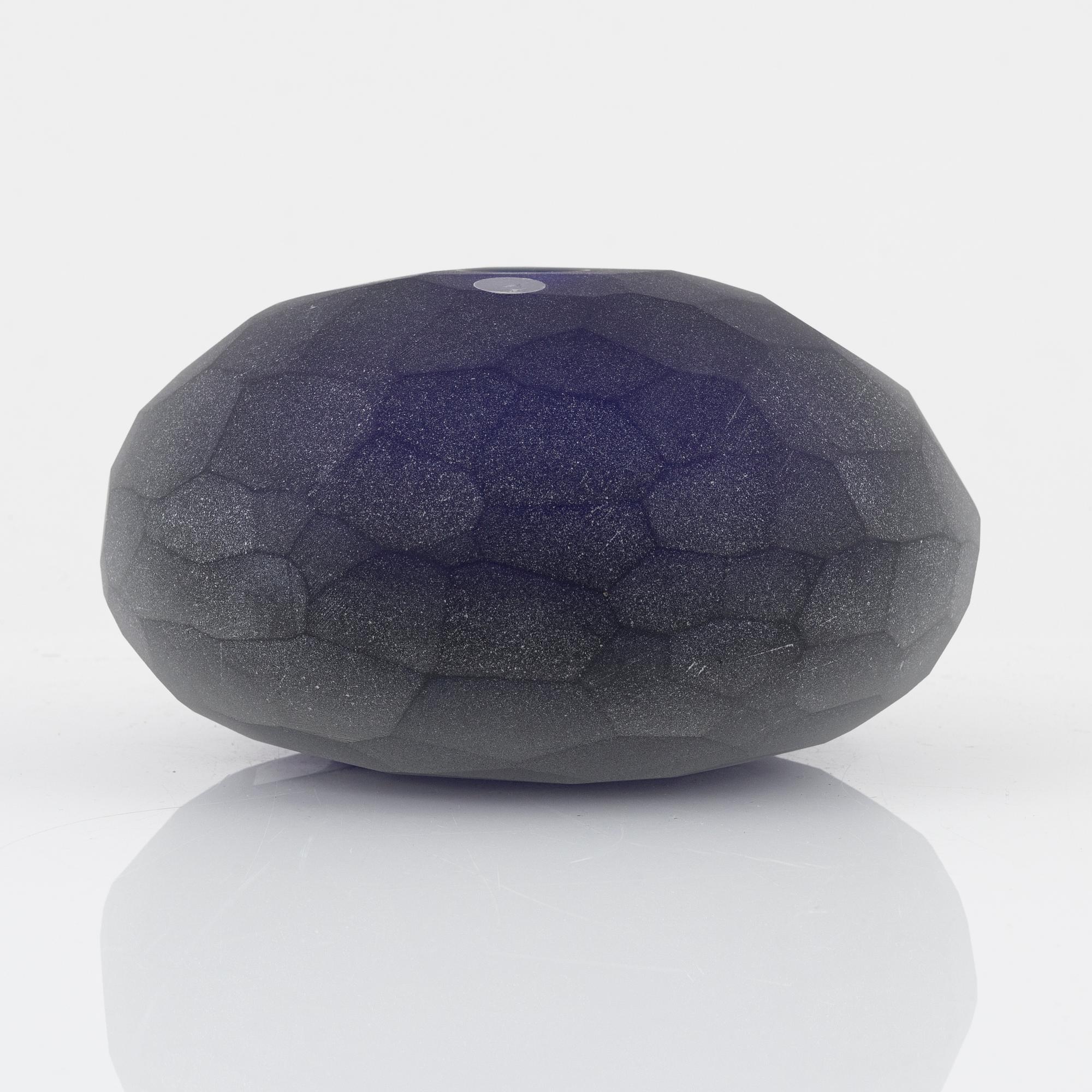 A glass vase, Venini, Murano, 1997.
