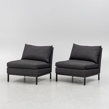 Helene Hennie, armchairs, a pair, "Scott", Slettvoll.