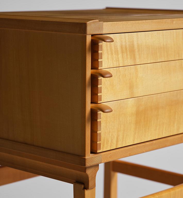 James Krenov, a cabinet on stand, Sweden, 1960-70s.