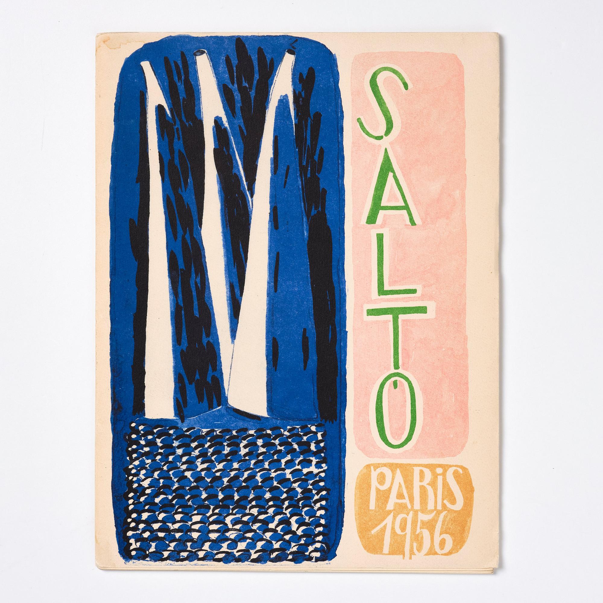 Art literature about Axel Salto, 3 volumes, 1949, 1956 and 1989.