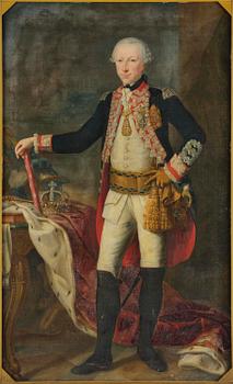 712. Giovanni Panealbo, attributed to, "Charles Emmanuel IV of Sardina" (1751-1819).