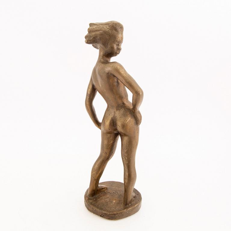 Sigge Berggren, a signed bronze sculpture.