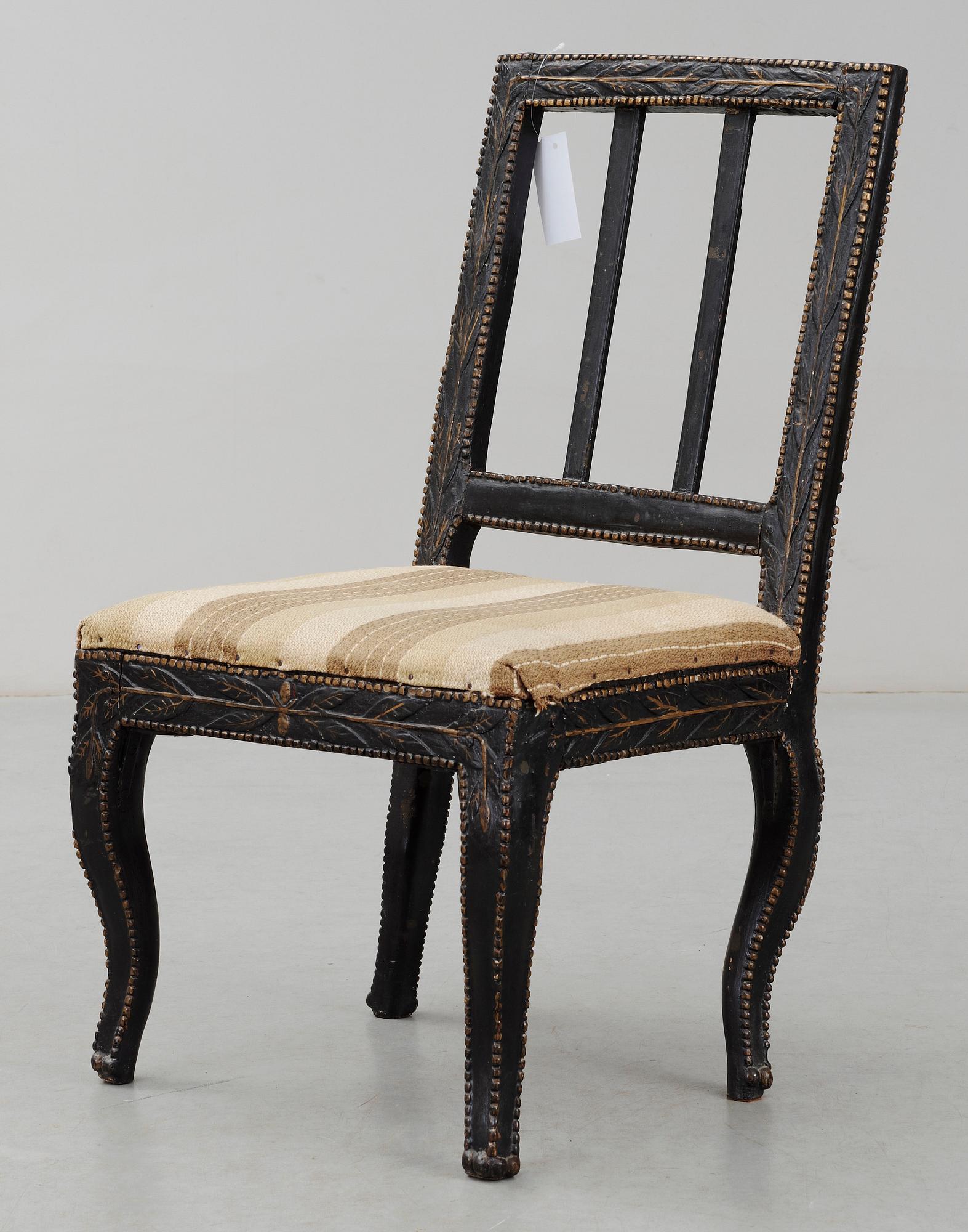 STOL, rokoko provins, 1700-tal.