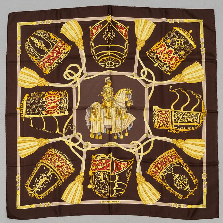 Hermès, scarf, "Les Muserolles".