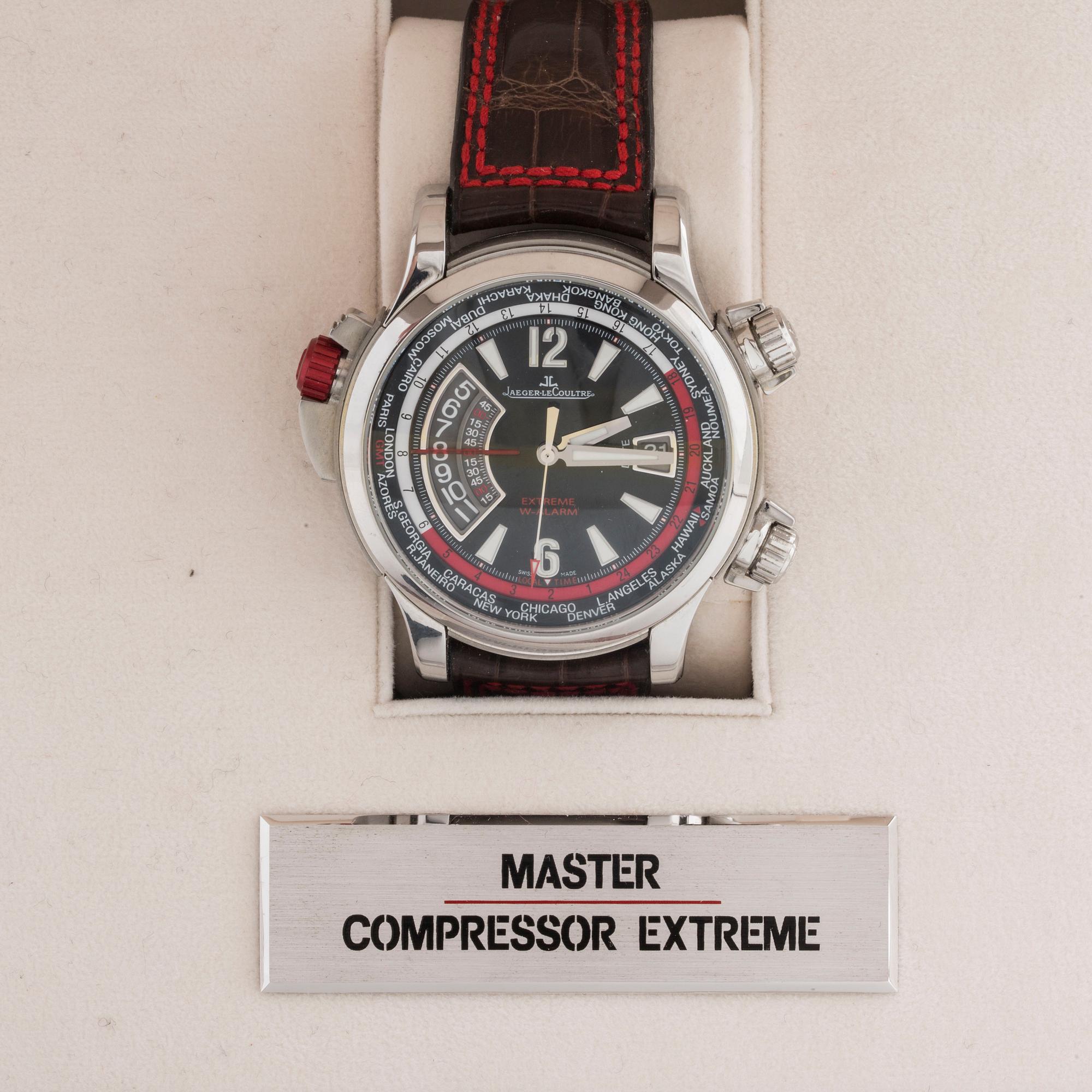 JAEGER-LECOULTRE, Master Compressor, Extreme W-Alarm, armbandsur, 46 mm, kronograf.