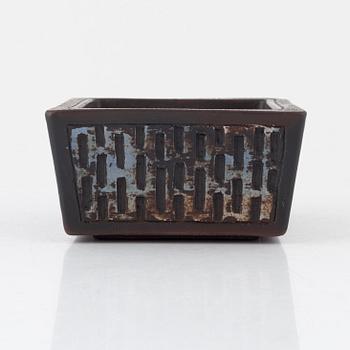 Wilhelm Kåge,  a 'Farsta' stoneware bowl, Gustavsbergs Studio, 1955.