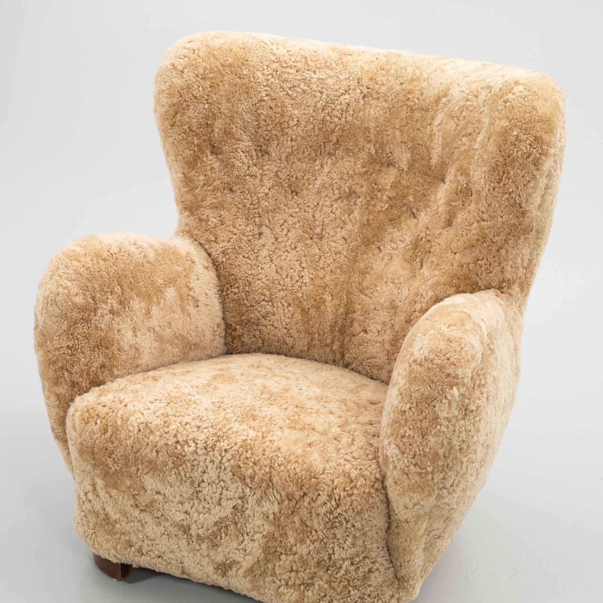 Armchair, Danish cabinetmaker, 1940s.