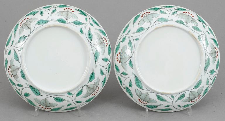 FAT, ett par, porslin, Kina 1800-tal.