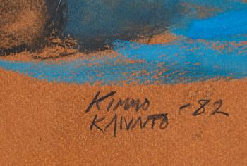 KIMMO KAIVANTO, blandteknik, signerad och daterad -82.