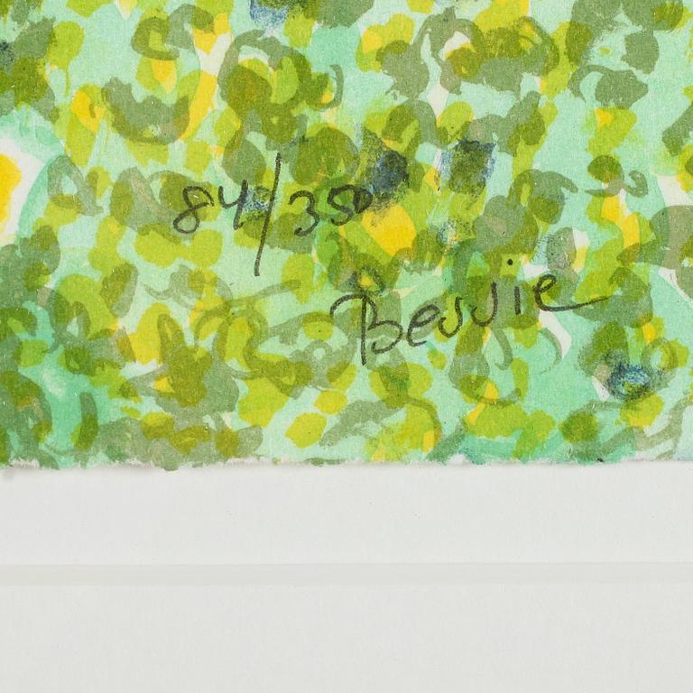 BESSIE JOHANSON, färglitografi, signerad och numrerad 84/350.