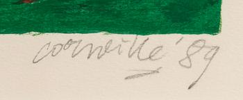 Beverloo Corneille, litografi signerad daterad och numrerad 89 EA.