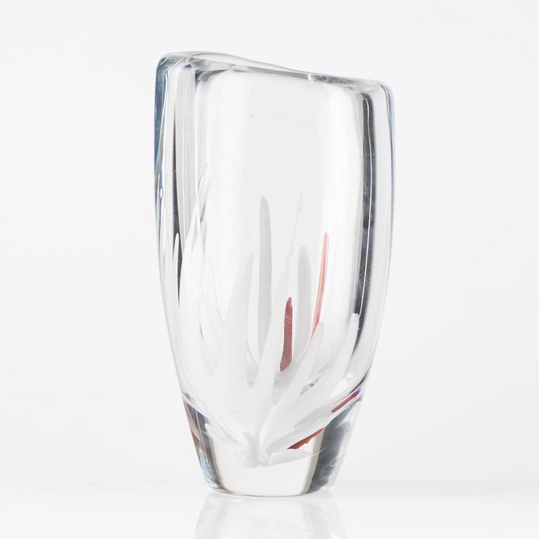 Vicke Lindstrand, a glass vase from Kosta Boda.