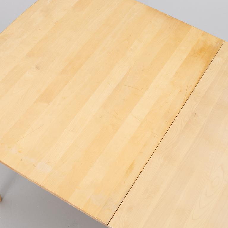 Carl Malmsten, matbord med 4 stol."Vardags", Stolab, 1999.