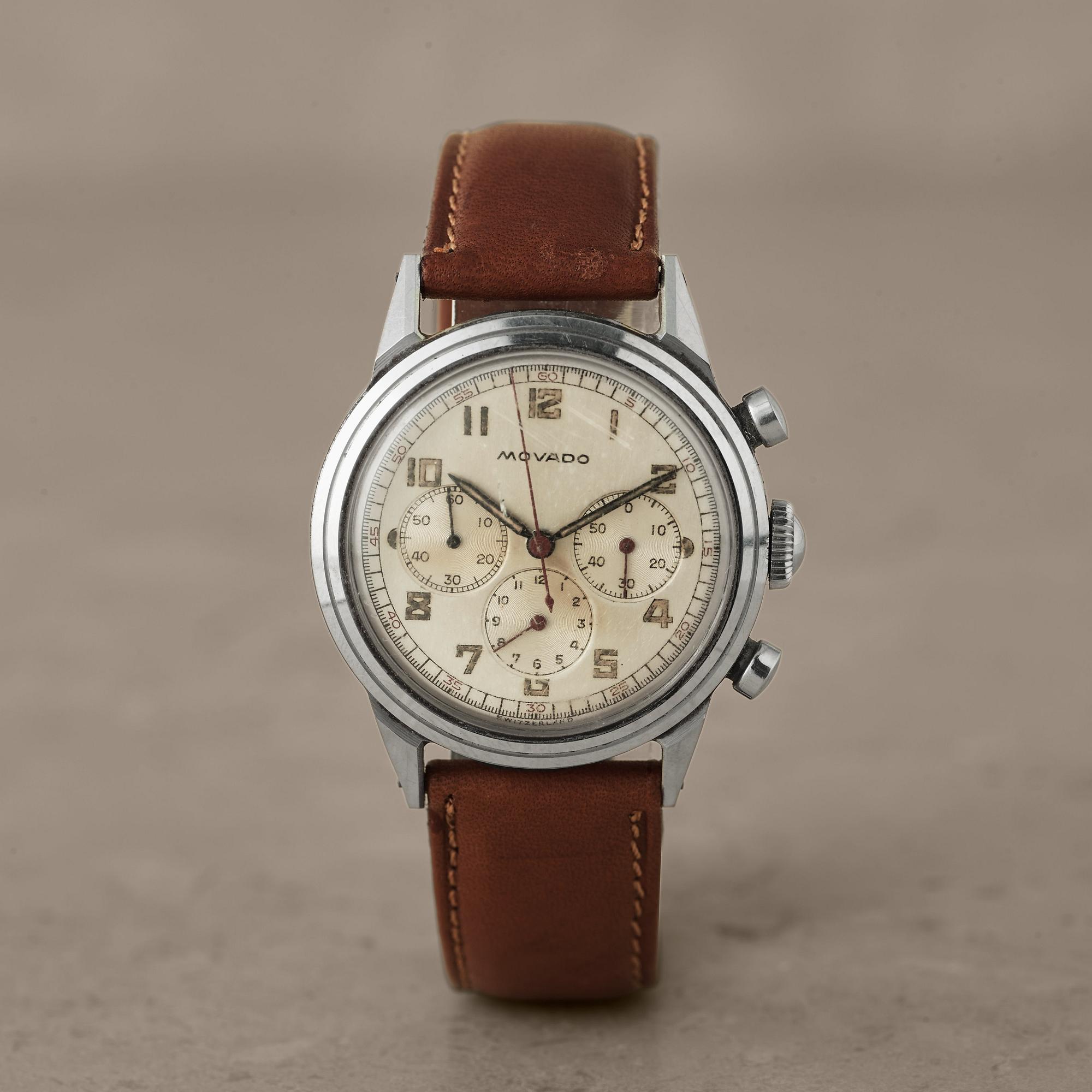 MOVADO, kronograf, armbandsur, 35 mm,