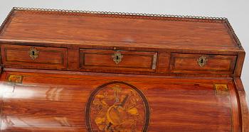 A Louis XVI secretaire, ca 1800.