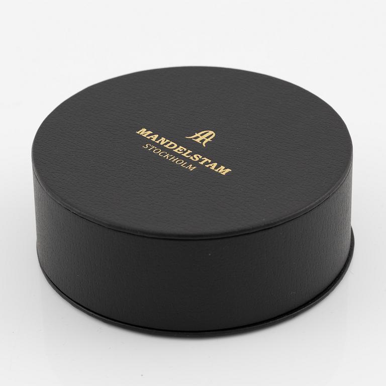 Earrings, Mandelstam, 18K gold with carved rose quartz, pink tourmalines, and brilliant-cut diamonds.