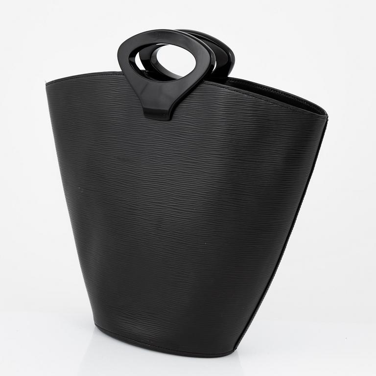Louis Vuitton, a black epi "Noctambule" tote bag.