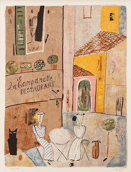 Madeleine Pyk, "Restaurant La Campanette".