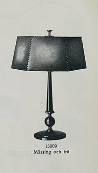 Harald Notini, a pair of table lamps model "15009", Arvid Böhlmarks Lampfabrik, Stockholm, 1930s.