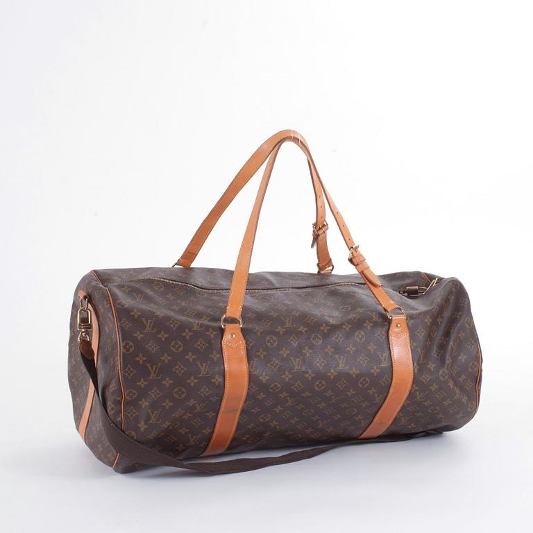 LOUIS VUITTON, a monogram canvas travelling bag "Polochon".