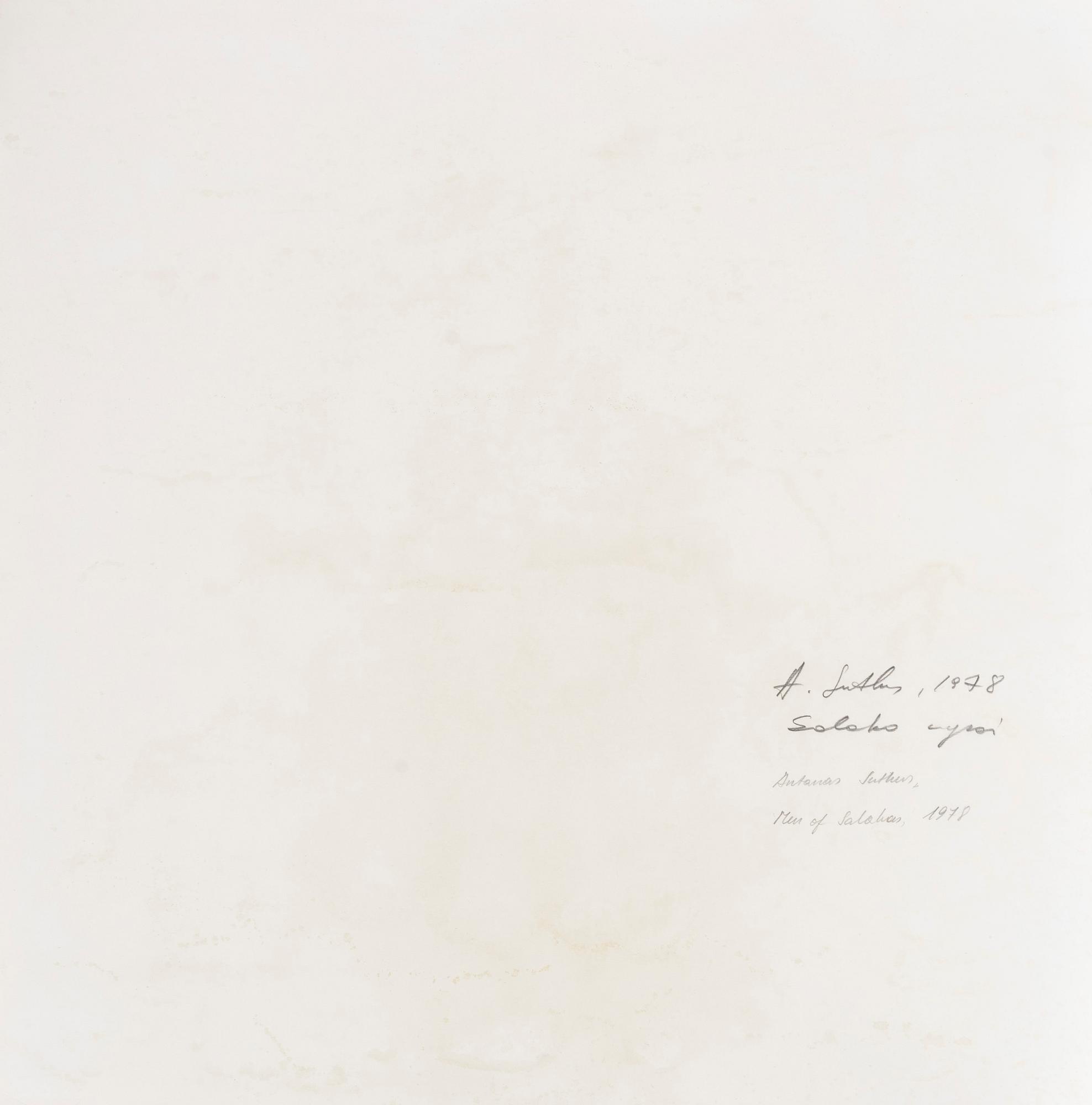 Antanas Sutkus, "Man of Salakas", 1978.