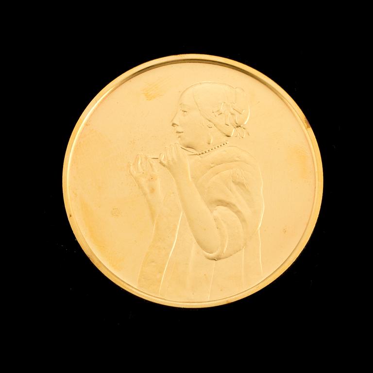 MYNT, 31 st, förgyllt silver, Franklin Mint.