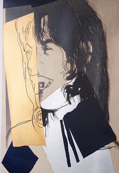 Andy Warhol, "Mick Jagger".