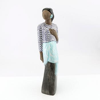 Mari Simmulson, figurine "Balinese" signed Uppsala Ekeby.