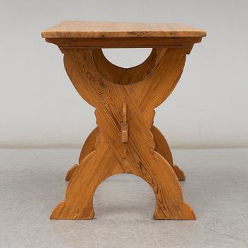 a pine table from the early 1800's.