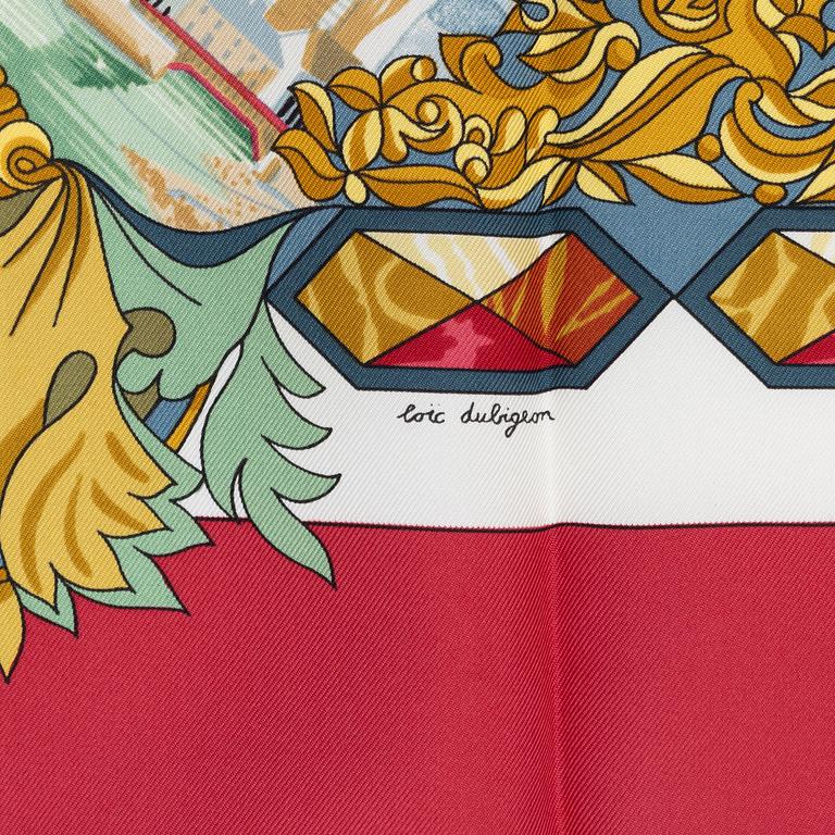 Hermès, scarf, "L'Entente Cordiale".