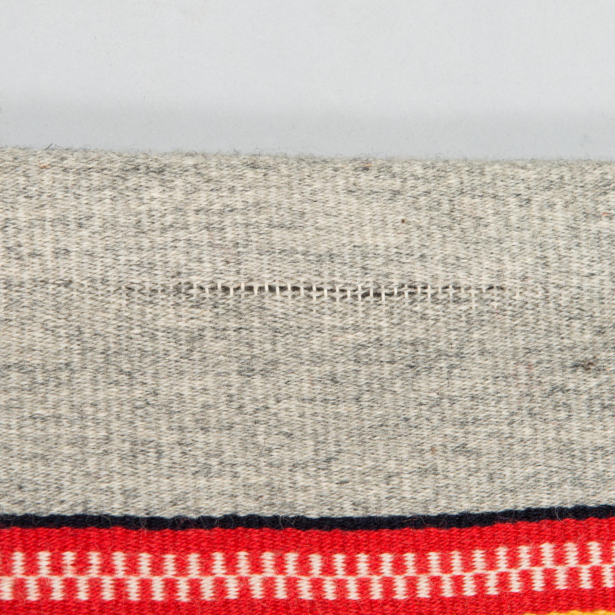 Eeva Niska, s.k. Lapplands rana, Rovaniemi Finland 1970. Ca 136x90 cm.