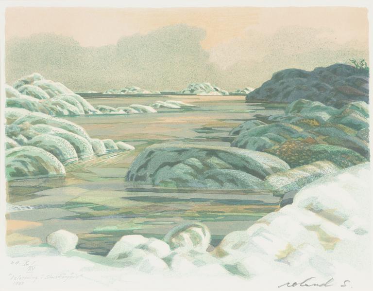 Roland Svensson, "Islossning i storskärgår´n".