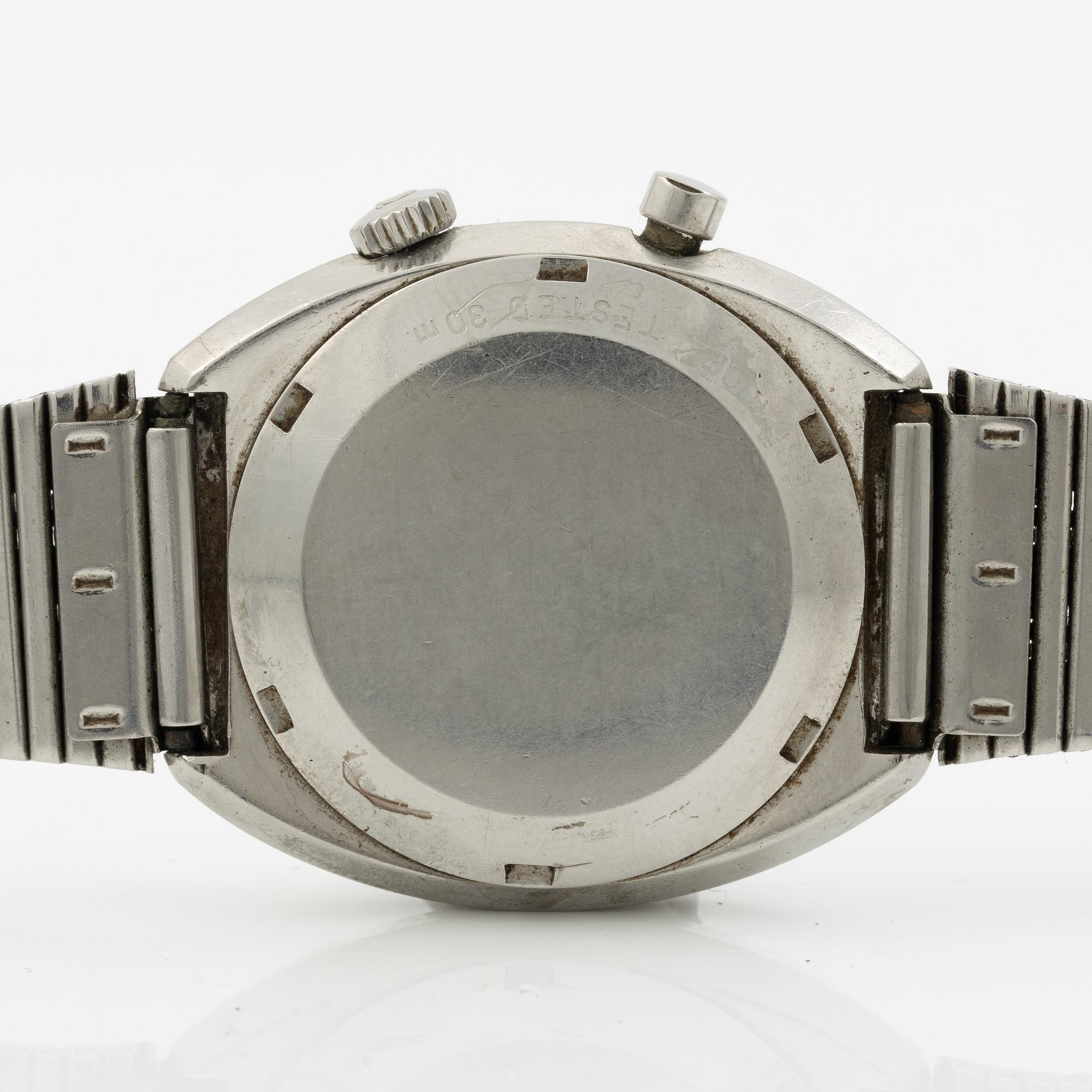 Omega, Chronostop, chronograph, wristwatch, 35 mm.