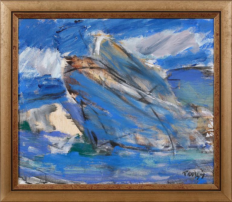 ULF TROTZIG, olja på duk, signerad.