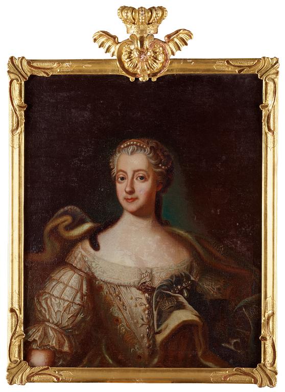 Lorens Pasch d y Tillskriven, "Drottning Lovisa Ulrika" (1720-1782).