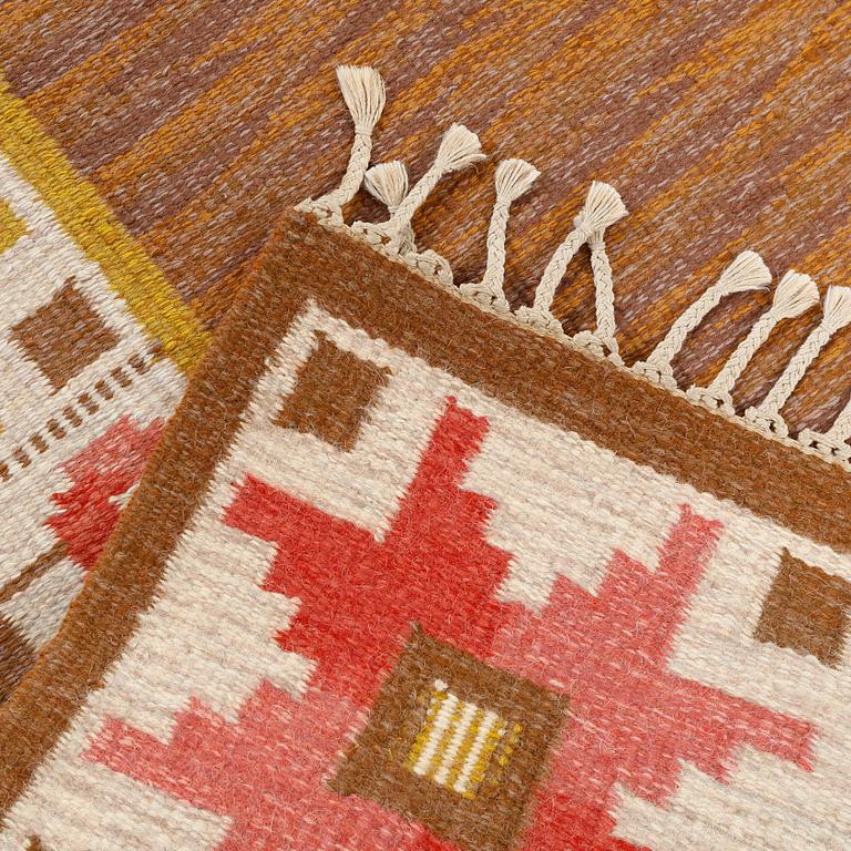 MATTA, rölakan, "Österäng", Stjernmatta, signerad AS, 195 x 140 cm.