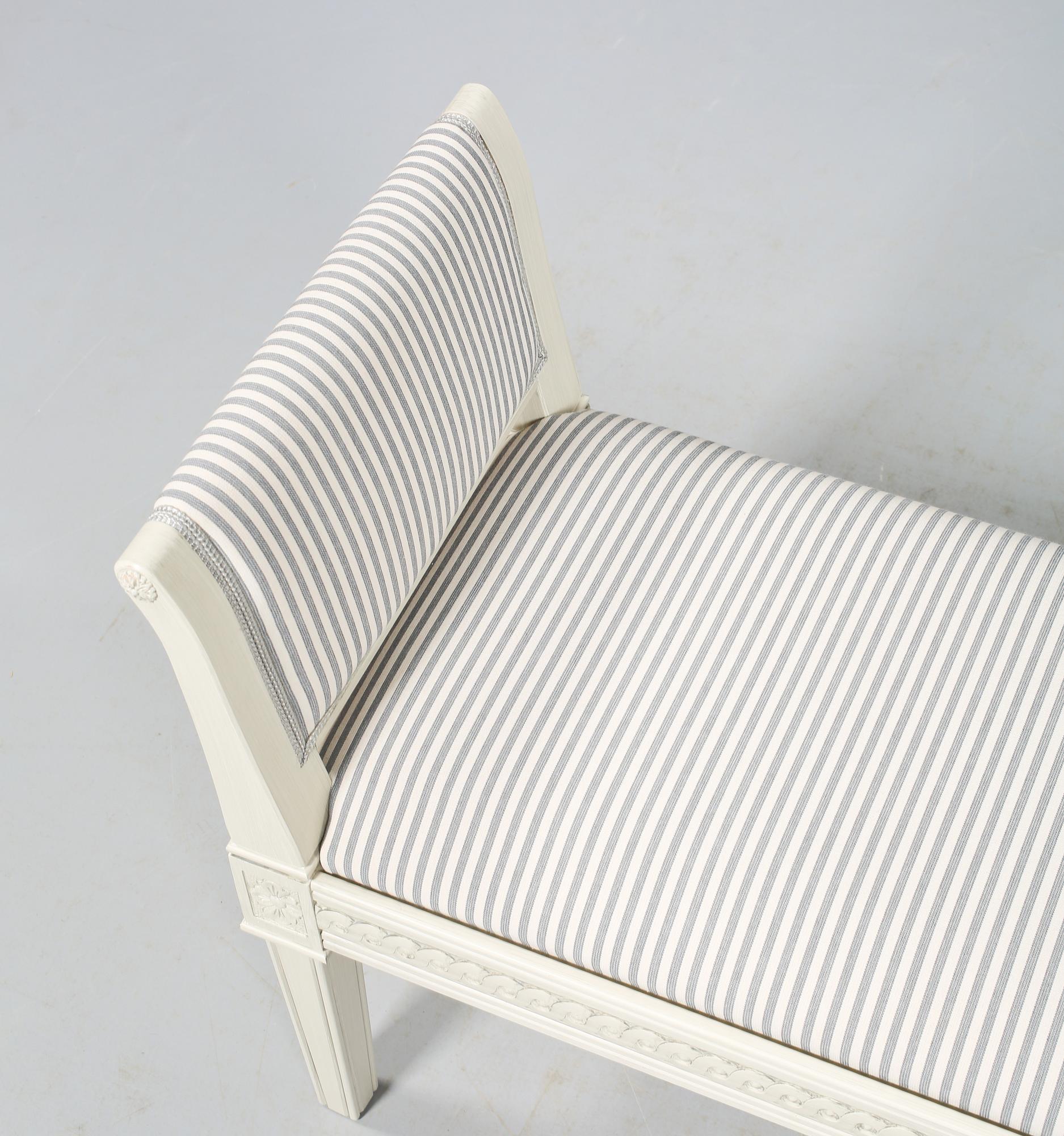 TABURETT, gustaviansk stil, 2000-tal.