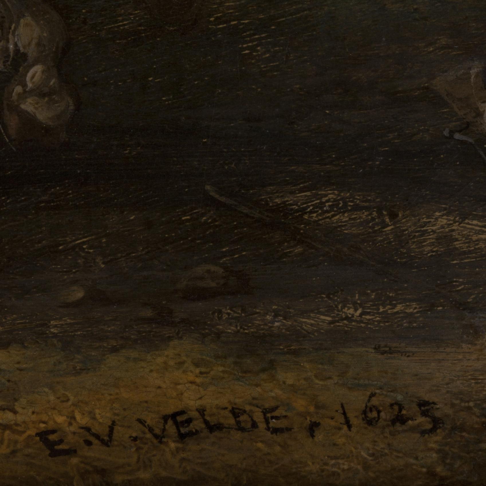Esaias van de Velde Hans krets, Batalj mellan kristna och ottomaner.