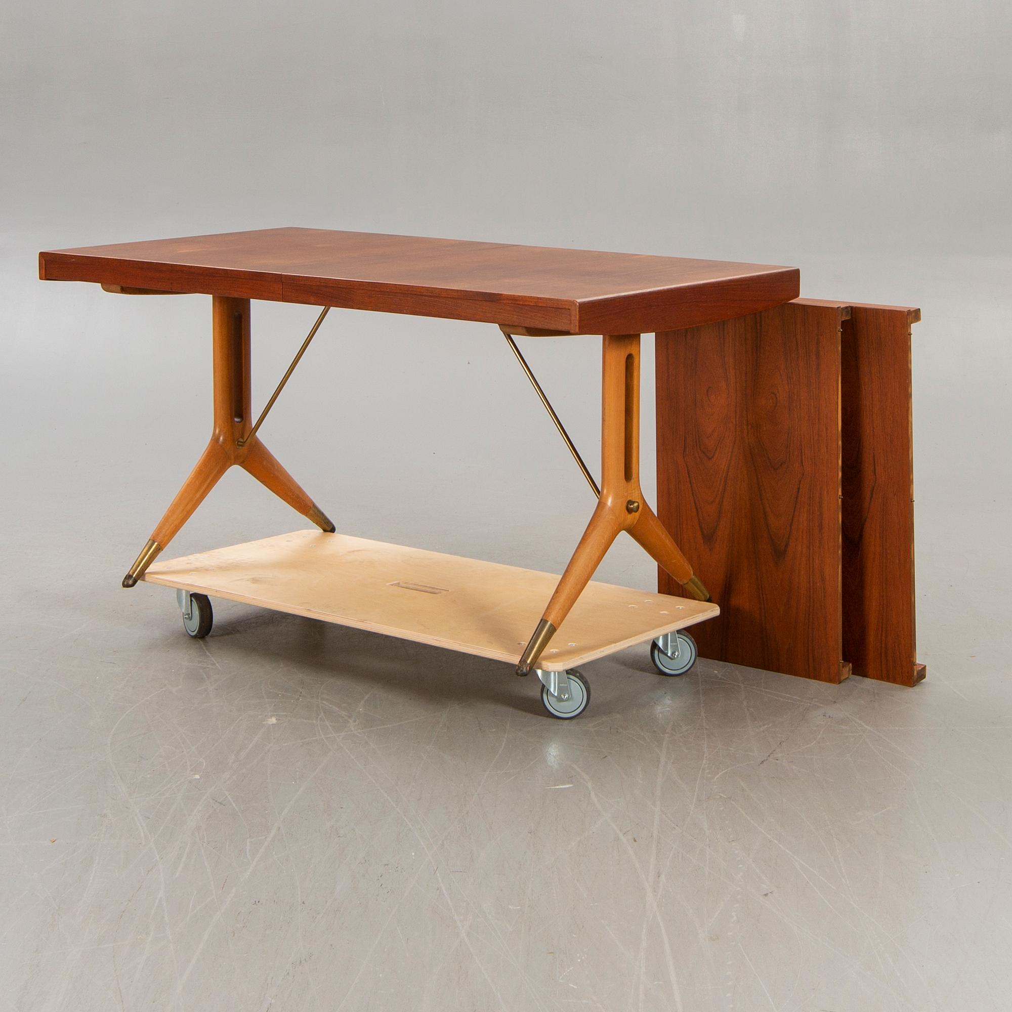 David Rosén, a teak Napoli dining table for NK 1950/60s.