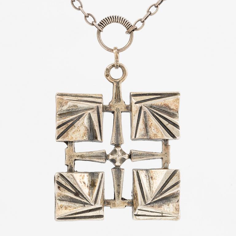 Pentti Sarpaneva, necklace, silver.