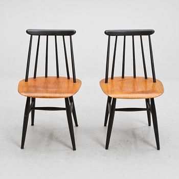 STOLAR, 2 st, "Fanett", Ilmari Tapiovaara, Edsbyverken, 1950-tal.