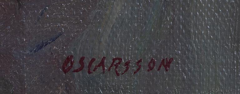 Bernhard Oscarsson, Bränningar.